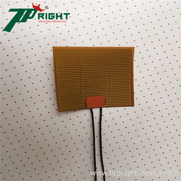 Custom Made Kapton Foil Heater Flexible Lightweight Thin Polyamide Film Heater