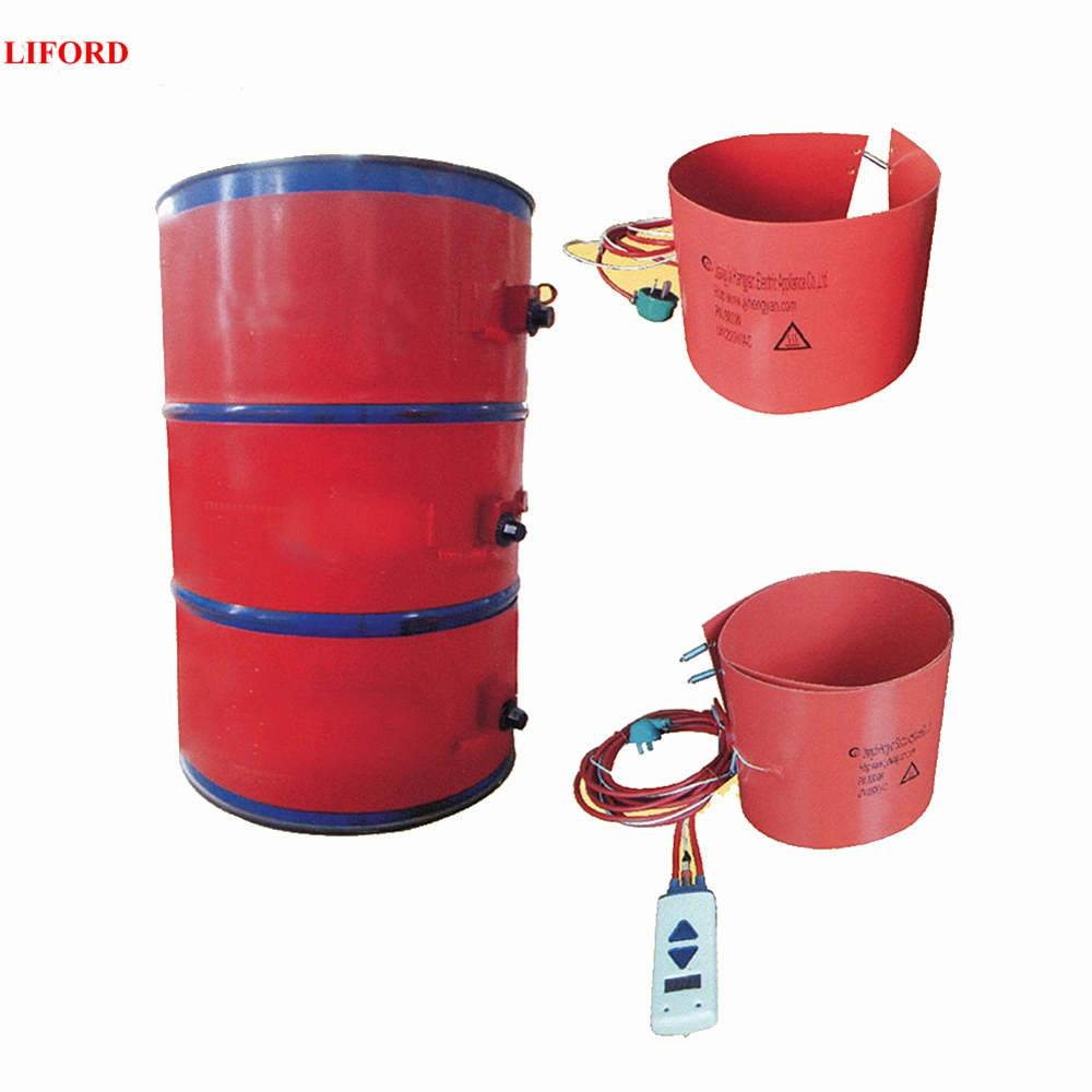 Flexible Custom Silicone Rubber Band Drum Tank Blanket Heater