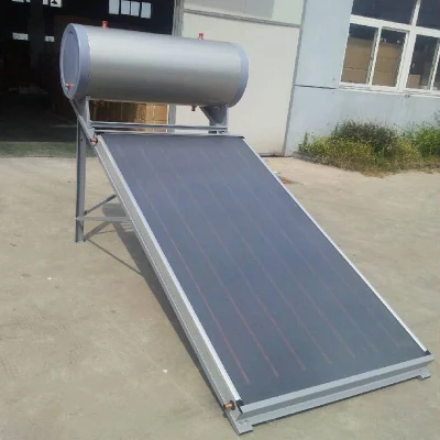 無圧亜鉛メッキ鋼板フラット パネル太陽熱温水器 100L-400L